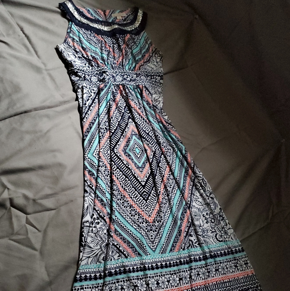 db established 1962 long maxi dress